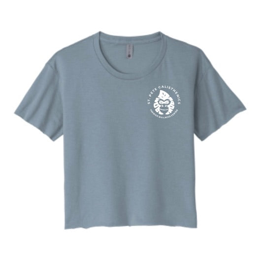 St. Pete Cali - Blue Crop Top